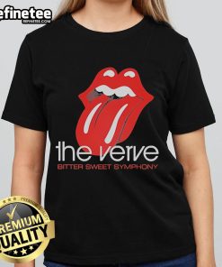 Alt Text: Good The Verve Bitter Sweet Symphony Ladies Tee featuring vibrant design and comfortable fit for music lovers.