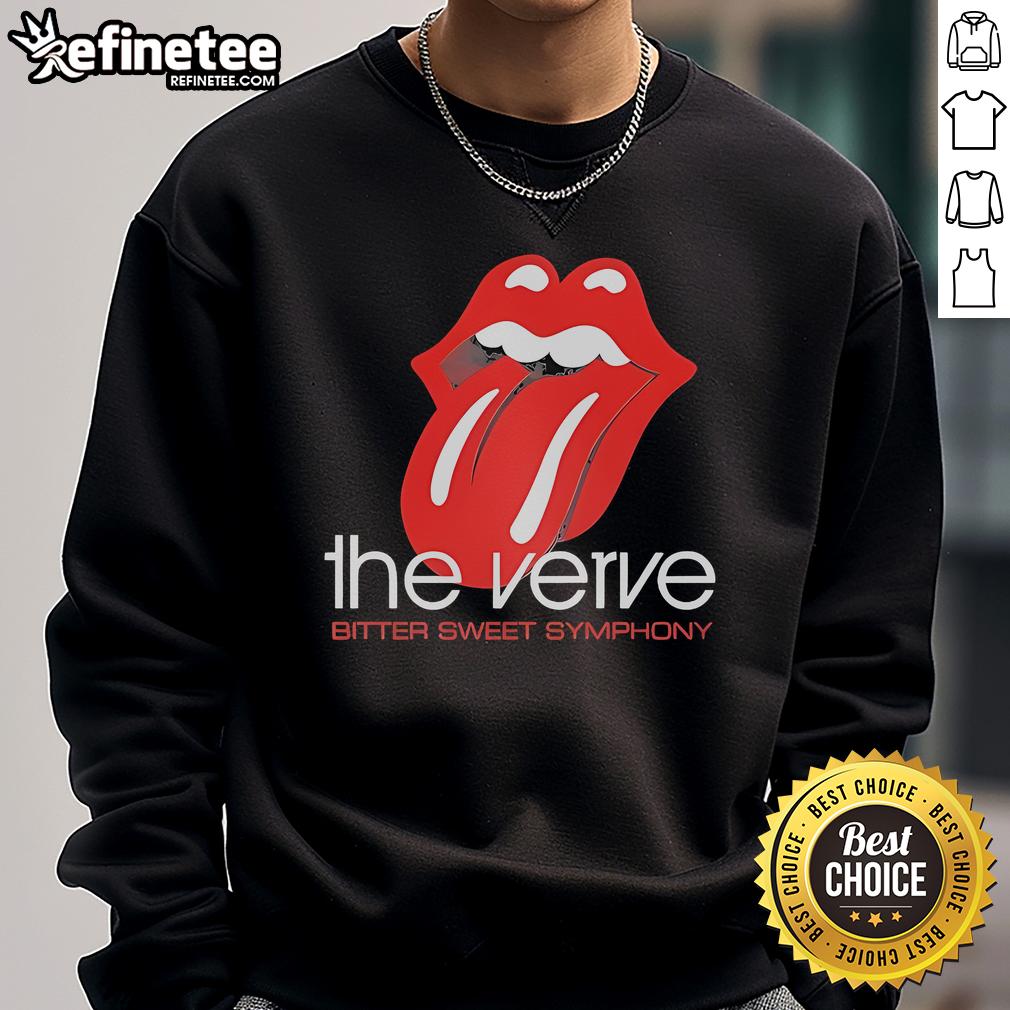 Good The Verve Bitter Sweet Symphony Sweatshirt Good The Verve Bitter Sweet Symphony sweatshirt featuring iconic band logo and stylish design, perfect for music fans.