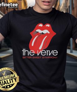 Good The Verve Bitter Sweet Symphony T-Shirt featuring iconic album art design on a stylish black tee.