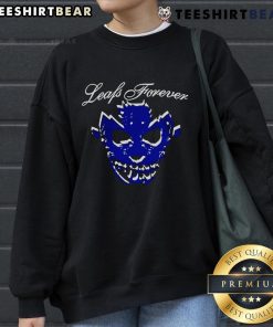 Good Toronto Maple Leafs Forever Mask Sweatshirt featuring team logo and vibrant colors, perfect for fans and cold weather.