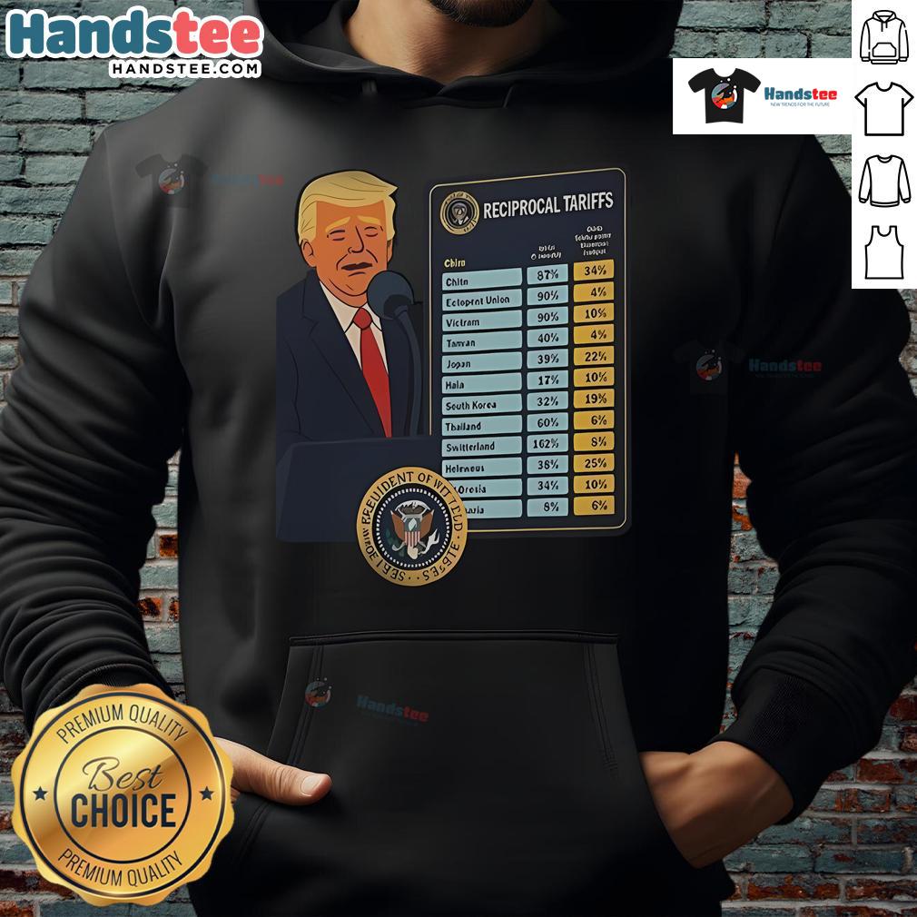 Good Trump Reciprocal Tariffs Liberation Day Hoodie Good Trump Reciprocal Tariffs Liberation Day hoodie in vibrant colors, celebrating trade policies and patriotic themes.