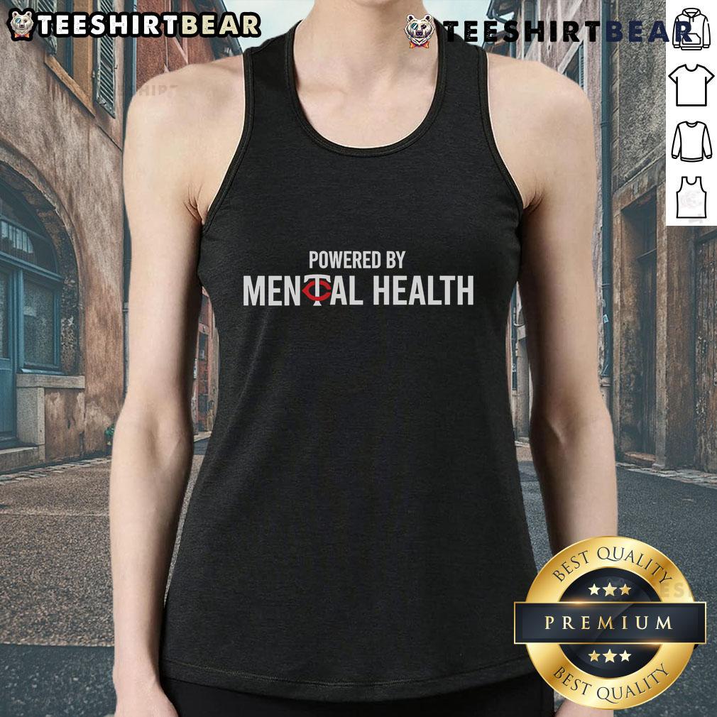 Good Twin Powered By Mental Health Tank Top Good Twin Powered By Mental Health Tank Top featuring a stylish design, perfect for promoting mental wellness.