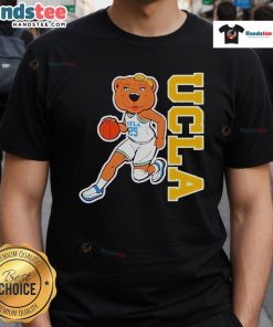 Good UCLA Bruins Women's Basketball Joe Bruin mascot T-shirt showcasing team spirit and style for fans and players.