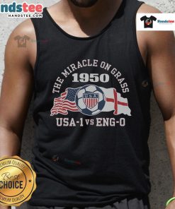 Good US Soccer The Miracle On Grass 1950 Tank Top featuring vintage design celebrating the iconic soccer match.