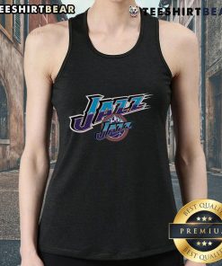 Good Utah Jazz Hardwood Classics Evergreen Tank Top featuring iconic team colors and logo for basketball fans.