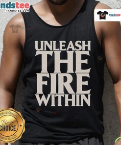 Good War Of Ages Unleash The Fire Within Tank Top featuring bold graphics and a comfortable fit, perfect for fans.