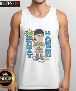 Good Women's The Sandlot The Great Hambino Tank Top featuring classic movie graphics and a comfortable fit for fans.