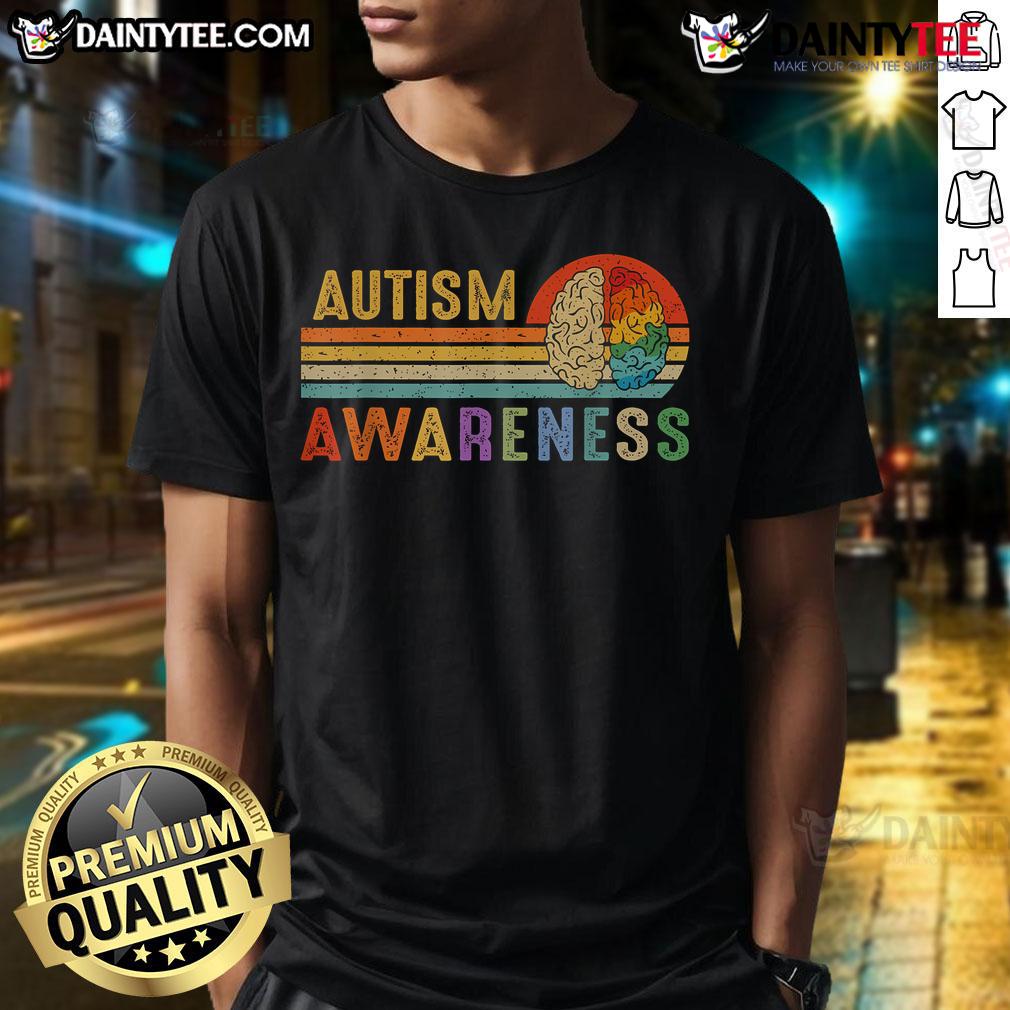 Good World Autism Awareness Neurodiversity Autistic April Sunset T Shirt Good World Autism Awareness Neurodiversity T-Shirt featuring a vibrant sunset design for April.