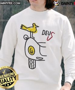 Alt Text: Happy Deus Specter Rare Birds Sweatshirt featuring colorful bird designs, perfect for casual and stylish wear.