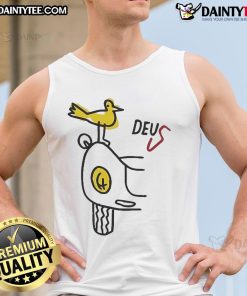 Happy Deus Specter Rare Birds Tank Top featuring vibrant bird designs, perfect for casual summer fashion.