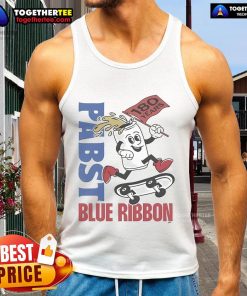 Happy Pabst Blue Ribbon 180 Years Skate Tank Top featuring a vibrant design perfect for summer celebrations.