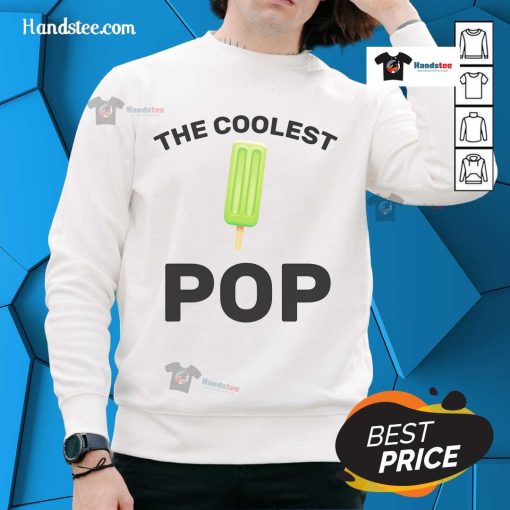 Happy The Coolest Pop Sweatshirt in vibrant colors, perfect for casual wear and expressing your unique style.