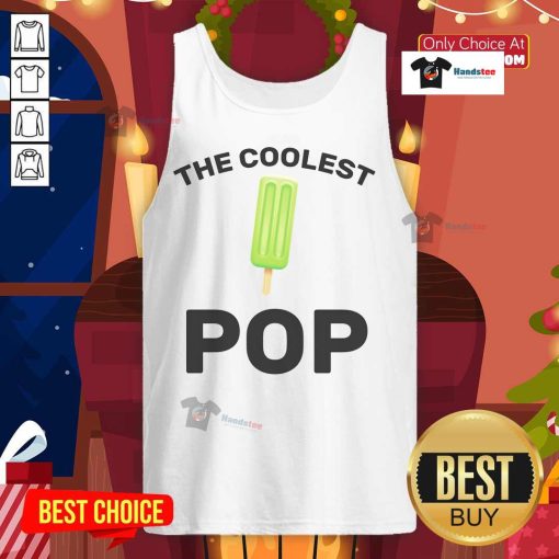 Happy The Coolest Pop Tank Top in vibrant colors, perfect for summer outings and casual wear, showcasing trendy design.