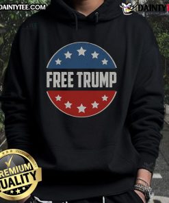 Alt Text: Hot free Trump supporters wearing Pro-Trump Take Our Nation Back Republican hoodie at a rally.