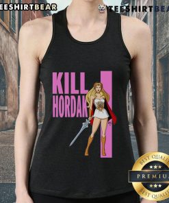 Hot Kill Hordak Tank Top featuring vibrant graphics and a stylish design for fans of the iconic character.
