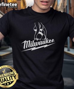Hot Milwaukee sexy girl t-shirt featuring a stylish graphic design, perfect for trendy casual wear in Milwaukee.