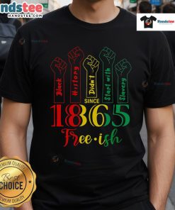 Hot Resist Juneteenth T-Shirt celebrating African American heritage and Black history for June 19th events.