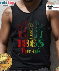 Hot Resist Juneteenth tank top celebrating African American history, perfect for June 19th festivities.