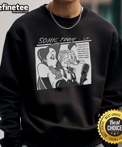 Stylish Hot Sonic Toon sweatshirt featuring vibrant graphics, perfect for fans of animated characters and cozy fashion.