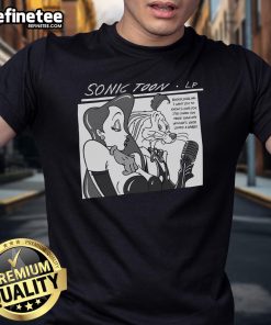 Hot Sonic Toon T-Shirt featuring vibrant graphics of Sonic the Hedgehog in action, perfect for fans and collectors.