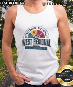 2025 NCAA DI Men's Basketball West Regional Tank Top featuring San Francisco CA design for fans and supporters.