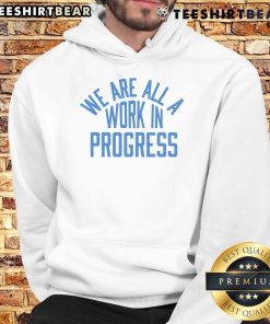 Nice AFSP We Are All A Work In Progress hoodie in a stylish design, promoting mental health awareness and support.