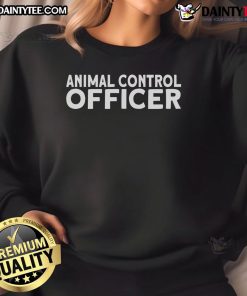 Nice Animal Control sweatshirt featuring an officer design, perfect for animal lovers and professionals in animal control.