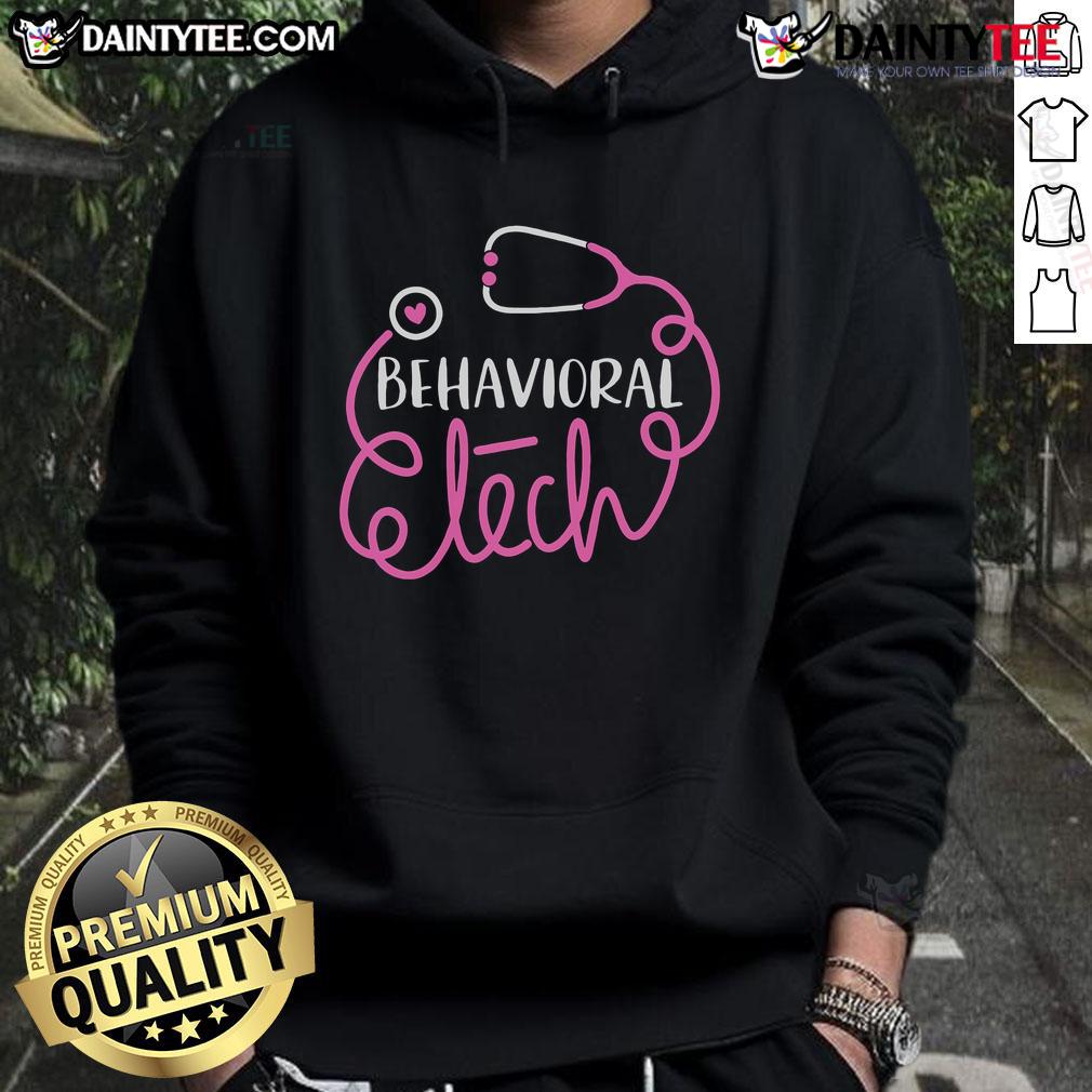 Nice Behavioral Tech Mental Health Tech Hoodie Nice Behavioral Tech Mental Health Tech Hoodie in a cozy setting, showcasing a stylish design for mental health awareness.