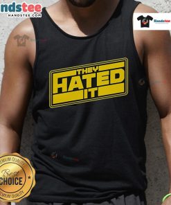 Star Wars tank top featuring 'Nice Binge Mode, They Hated It' design, perfect for fans and casual wear enthusiasts.