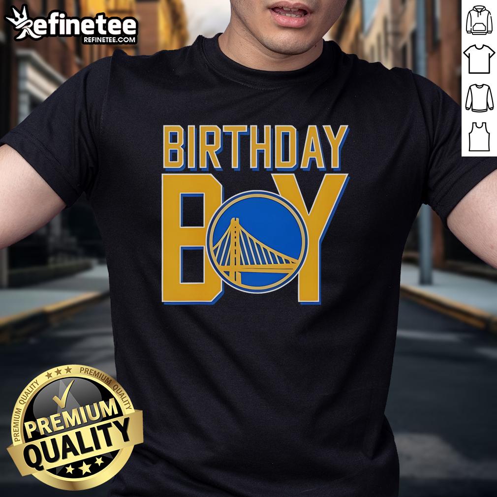 Nice Birthday Boy Golden State Warriors Logo T Shirt Nice Birthday Boy Golden State Warriors Logo T-Shirt featuring vibrant team colors and a fun design for young fans.