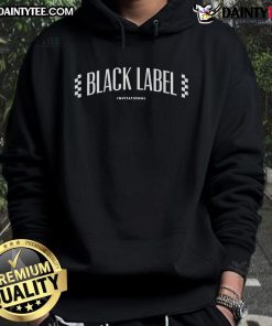 Alt Text: Nice Black Label Invitational chequered hoodie featuring a stylish design and comfortable fit, perfect for casual wear.