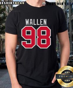 Nice Braves Wallen 98 T-Shirt featuring bold graphics and a stylish design for fans of the Braves and country music.