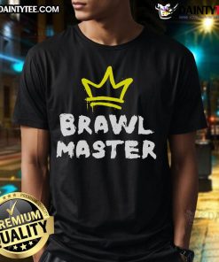 Nice Brawl Master Gamer wearing a Brawl T-Shirt, showcasing a vibrant design for gaming enthusiasts and brawlers.
