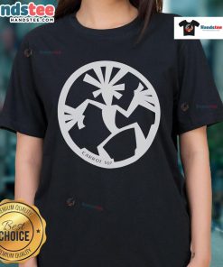 Nice Carrot Top Logo Ladies Tee featuring a vibrant carrot graphic and stylish design for casual wear.