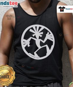 Nice Carrot Top logo tank top featuring a vibrant design and comfortable fit, perfect for casual wear and summer outings.
