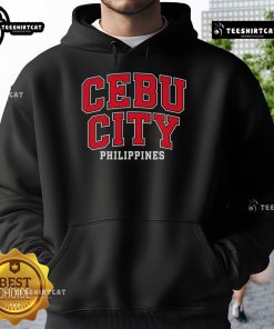 Stylish Pinoy hoodie featuring Cebu City design, showcasing Filipino culture in the Philippines. Perfect for casual wear.