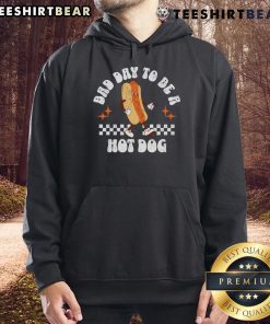 4th of July hoodie with a nice checkered design, featuring a humorous 'Bad Day to Be a Hot Dog' graphic.