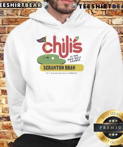Nice Chilis Grill Bar Scranton Branch hoodie showcasing the new golf course where business happens in Scranton.