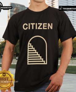Alt Text: Nice Citizen Stairway T-Shirt featuring a stylish design and vibrant colors, perfect for casual wear.