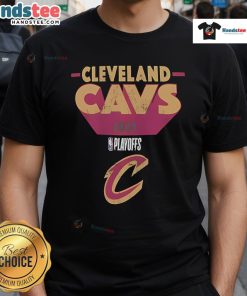 Nice Cleveland Cavaliers 2025 Playoff Participant Master T-Shirt featuring team colors and logo, perfect for fans.