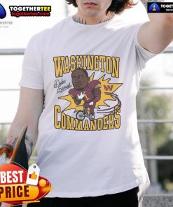 Nice Commanders Deebo Samuel Signature T-Shirt featuring a bold design and vibrant colors for fans and collectors.