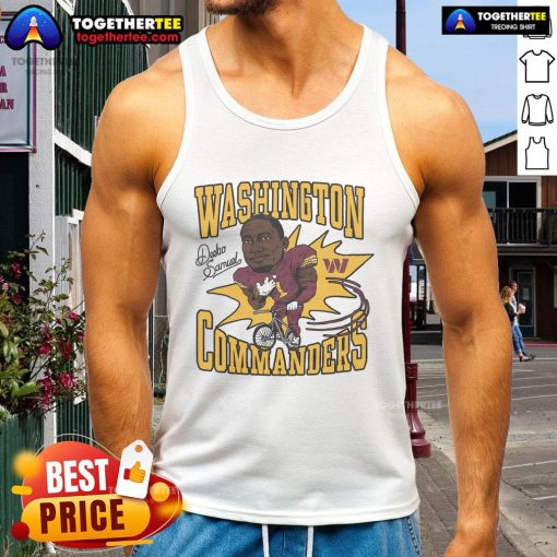 Nice Commanders Deebo Samuel signature tank top featuring vibrant design and comfortable fit for fans and athletes.