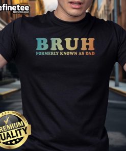 Vintage 'Nice Cool Bruh' Father's Day T-shirt design for dads, featuring stylish text and a fun graphic for Father's Day gifts.