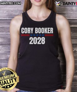 Nice Cory Booker 2028 tank top featuring a vibrant design, perfect for supporting the campaign this election season.