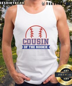 Nice cousin of rookie baseball tank top featuring a stylish design perfect for summer sports and casual wear.