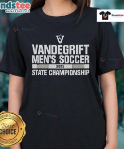 Vandegrift Vipers Men's Soccer 2025 Ladies Tee featuring a stylish design and vibrant colors.