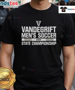 Nice Crown Trio Vandegrift Vipers Mens Soccer 2025 T-Shirt featuring vibrant design and team colors for fans.