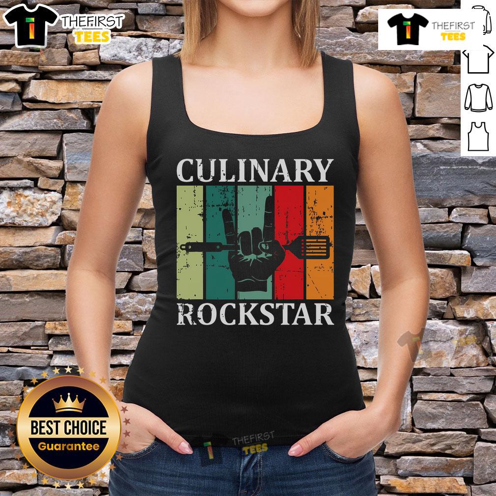 Nice Culinary Rockstar Vintage Tank Top Stylish Nice Culinary Rockstar vintage tank top featuring bold graphics and a comfortable fit for food enthusiasts.