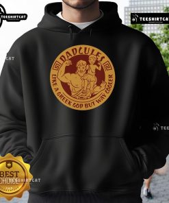 Nice Dadcules Like A Greek God But Way Cooler Father's Day Hoodie in vibrant colors, perfect gift for cool dads.
