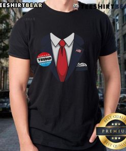 Nice Donald Trump Halloween Costume T-Shirt featuring bold graphics and festive design for Halloween celebrations.